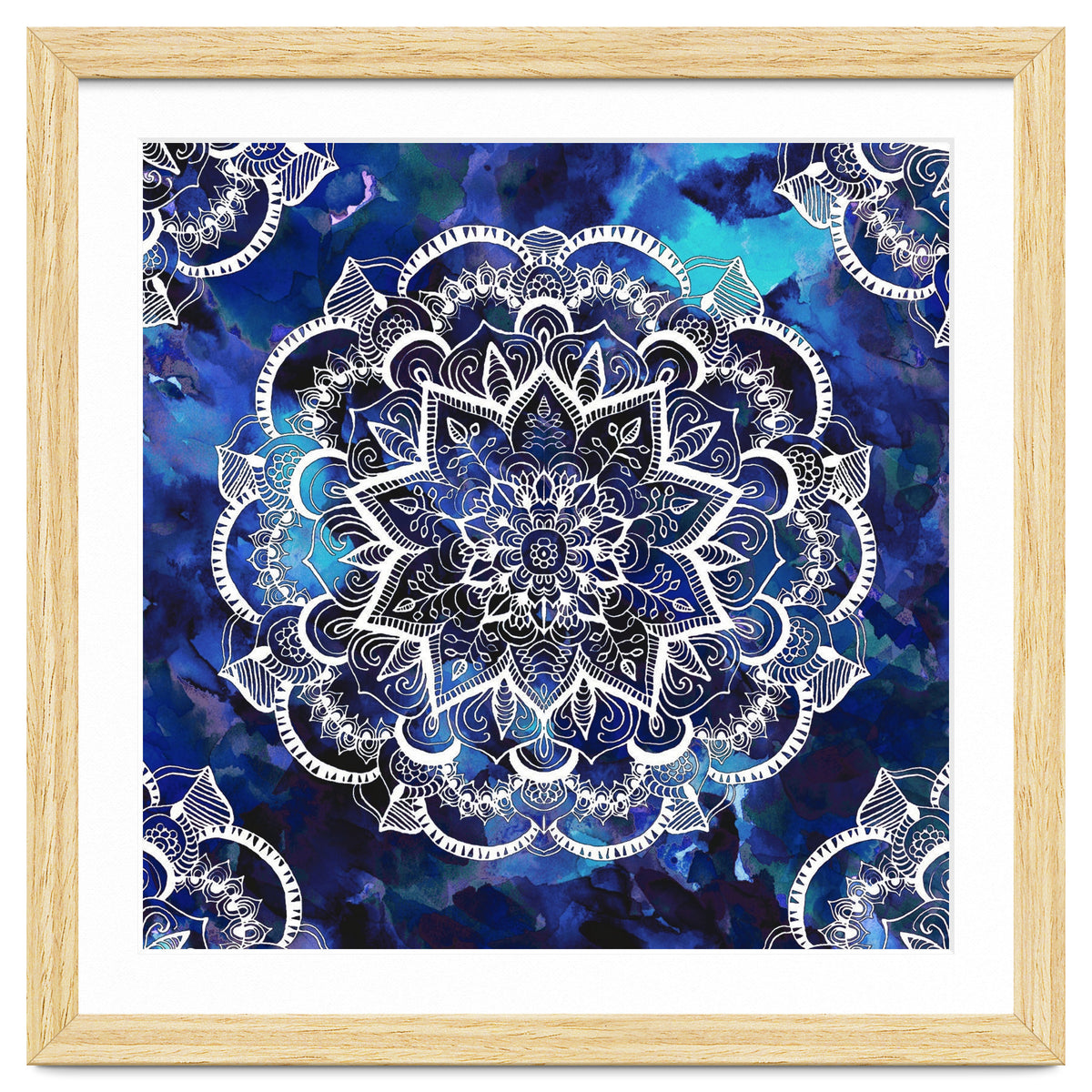 Queen Starring of Mandalas Navy