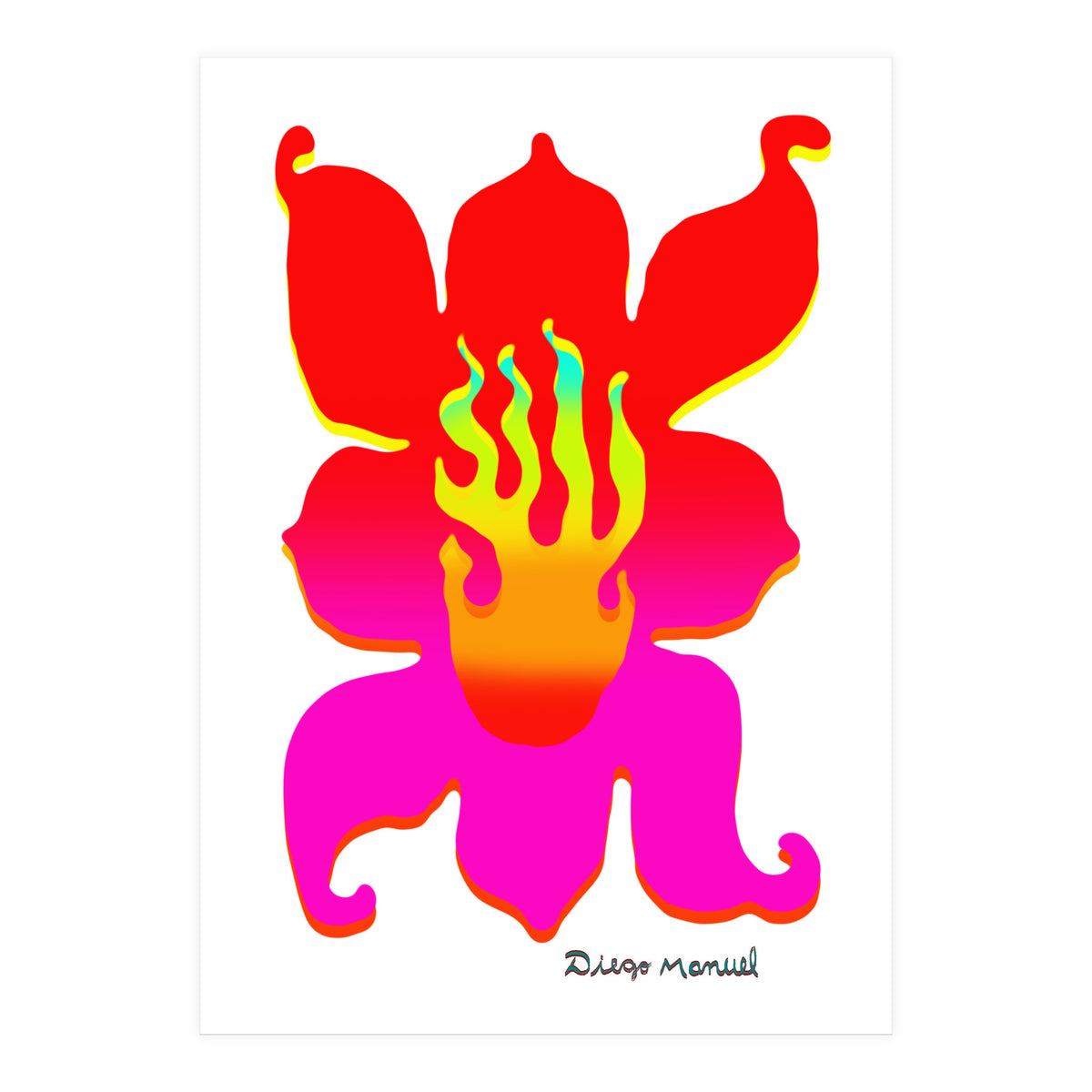 Fuego 112 Copia (Print Only)