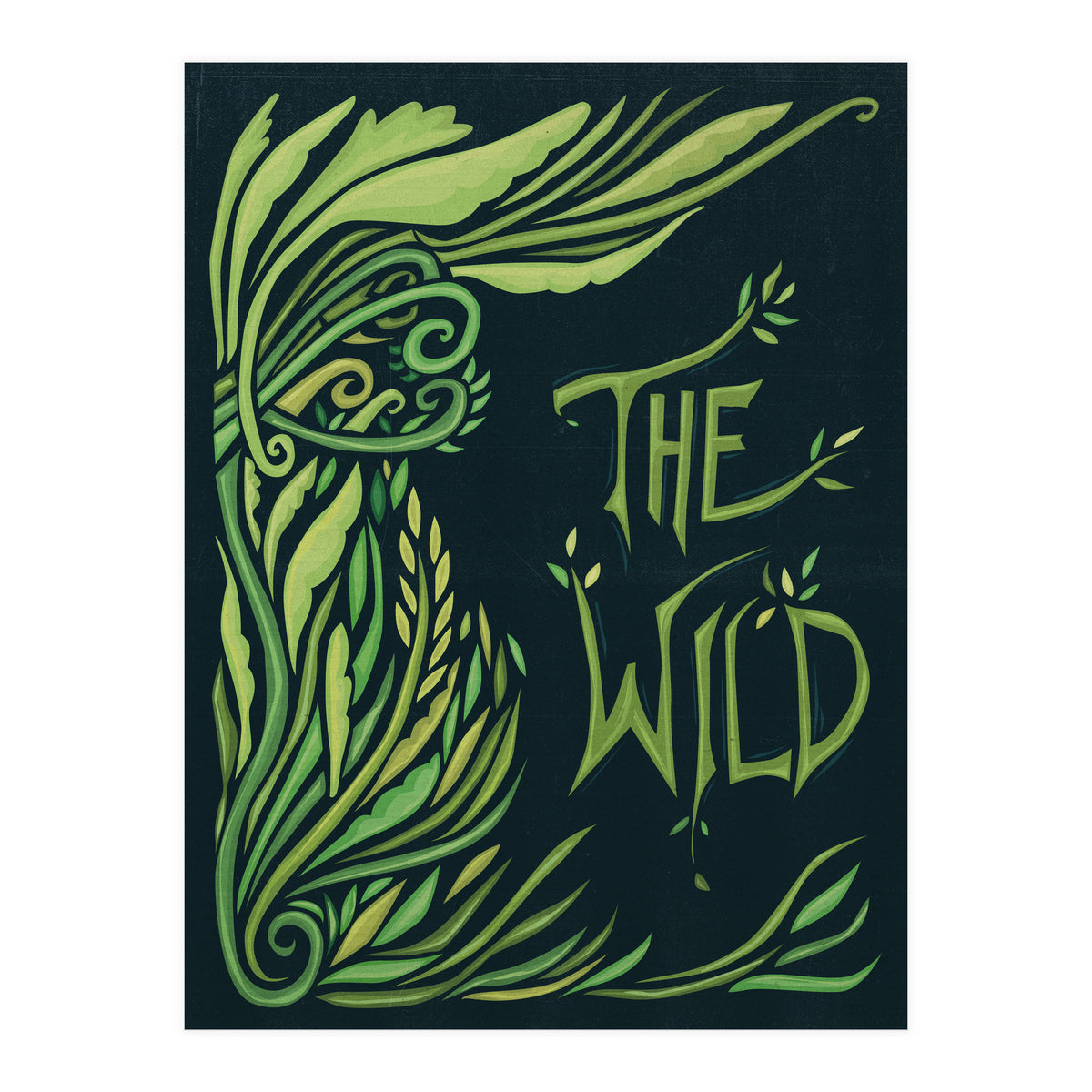 Art Nouveau Wild (Print Only)