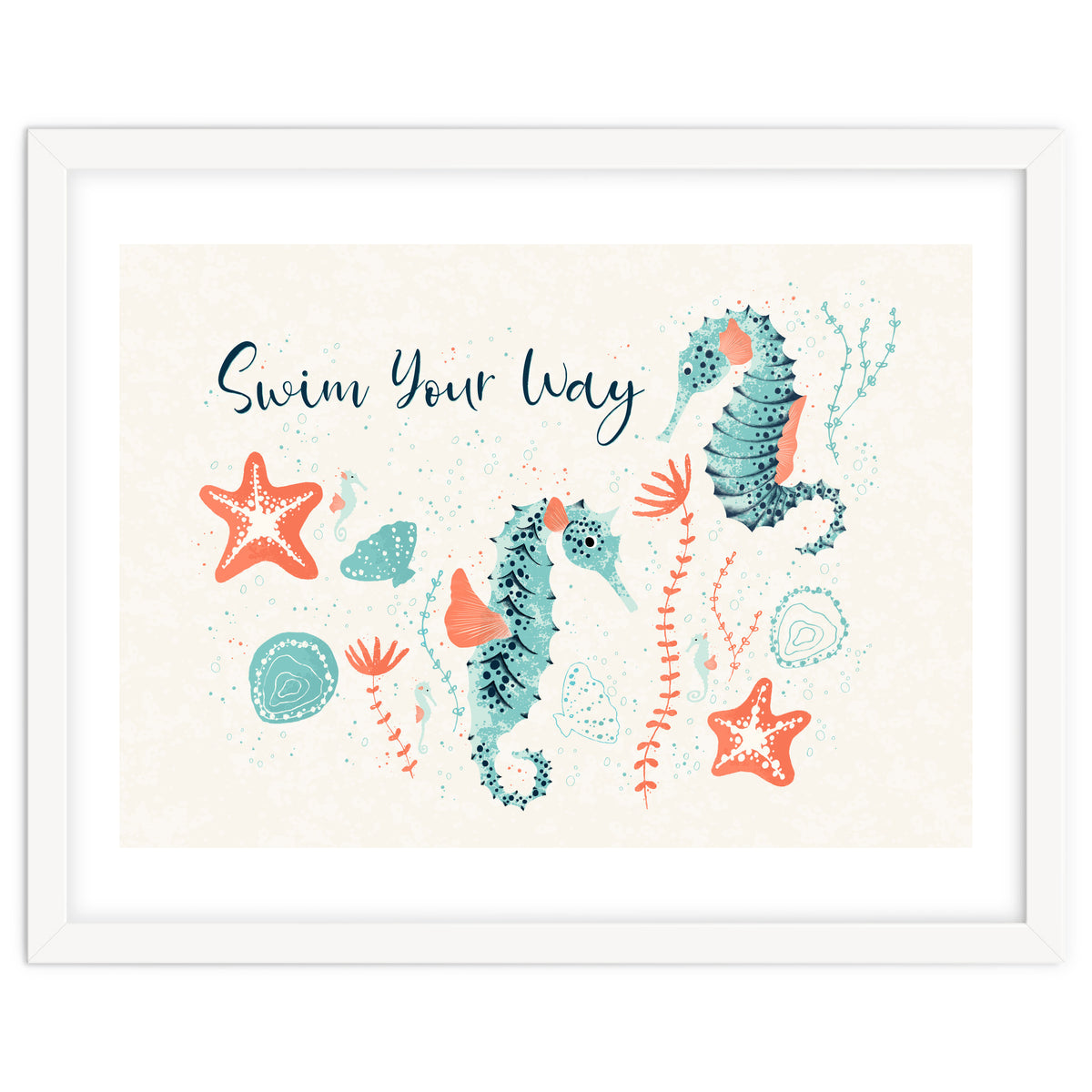 Swim Your Way Seahorse