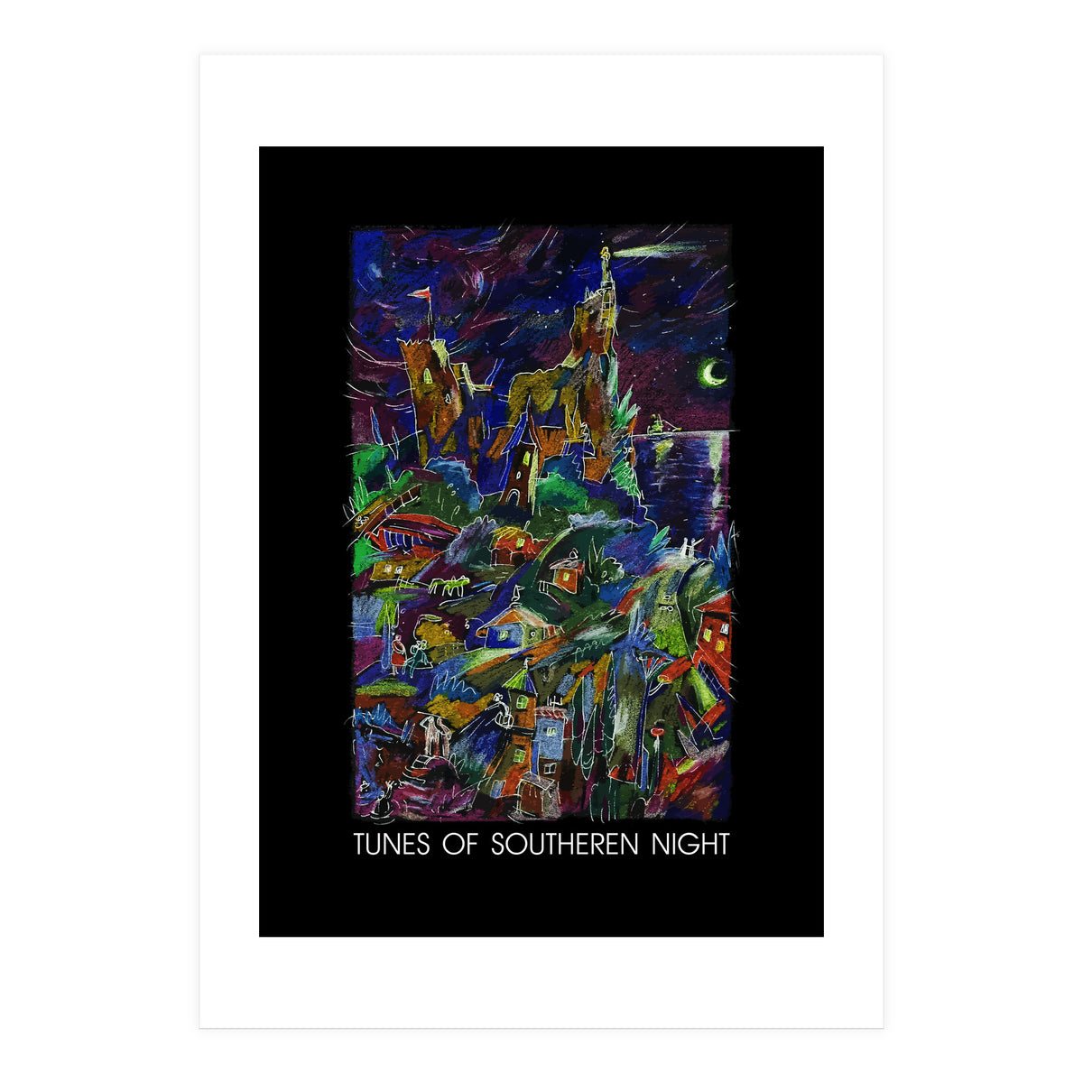 Tunes Of Southern Night (Print Only)