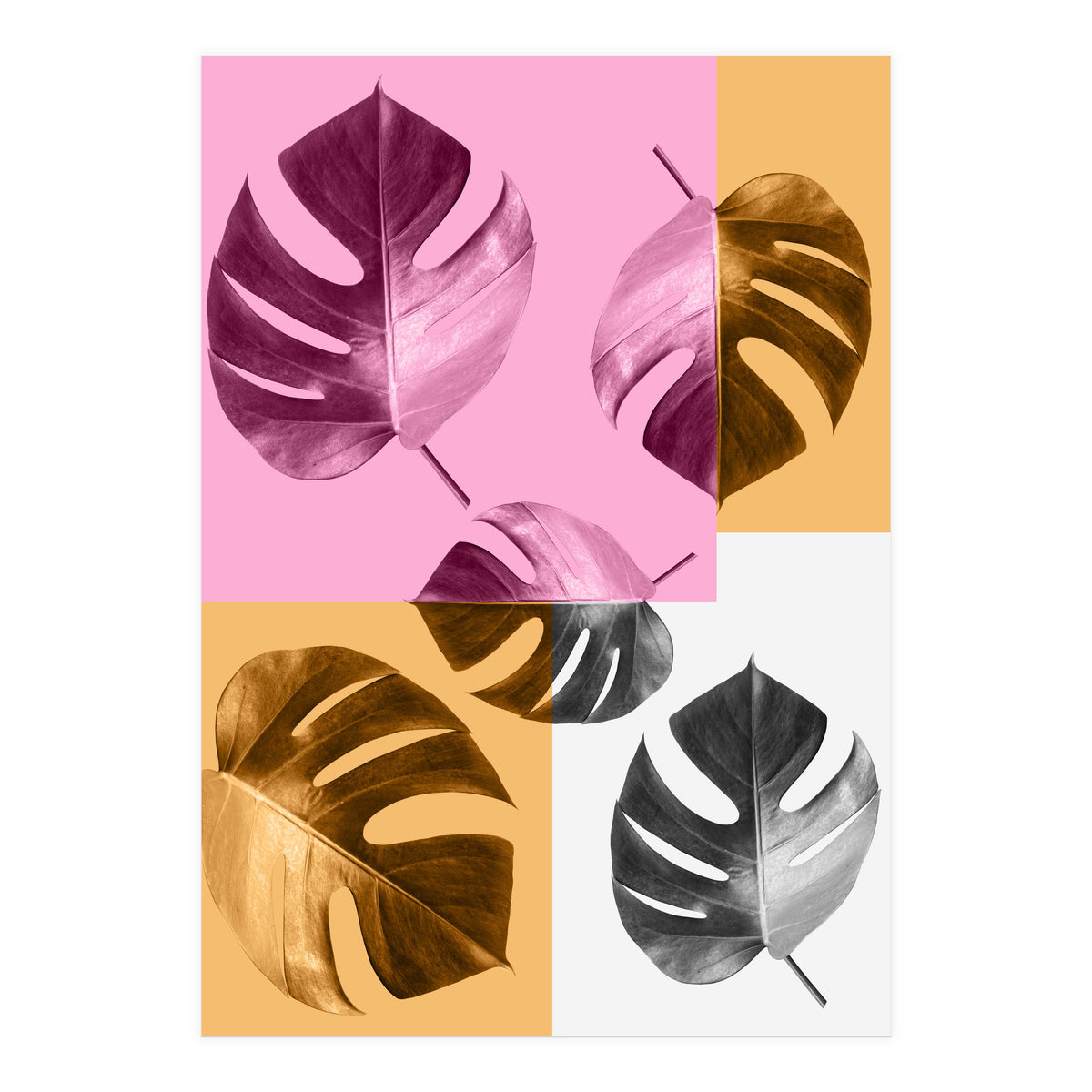 Tropical collage III (Print Only)