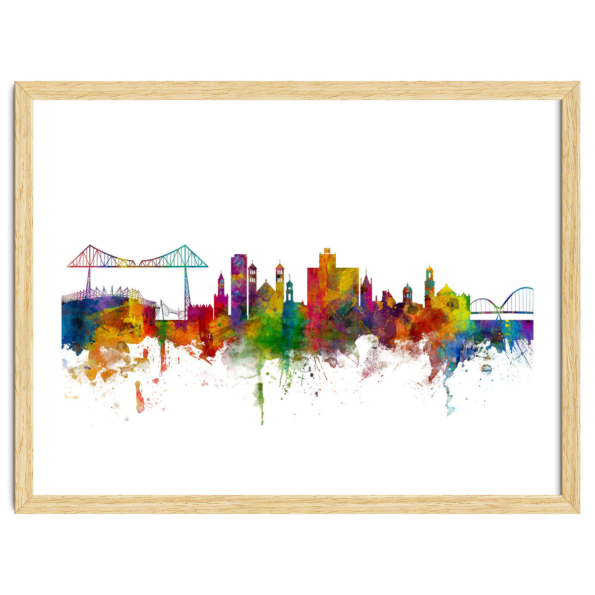 Middlesbrough England Skyline