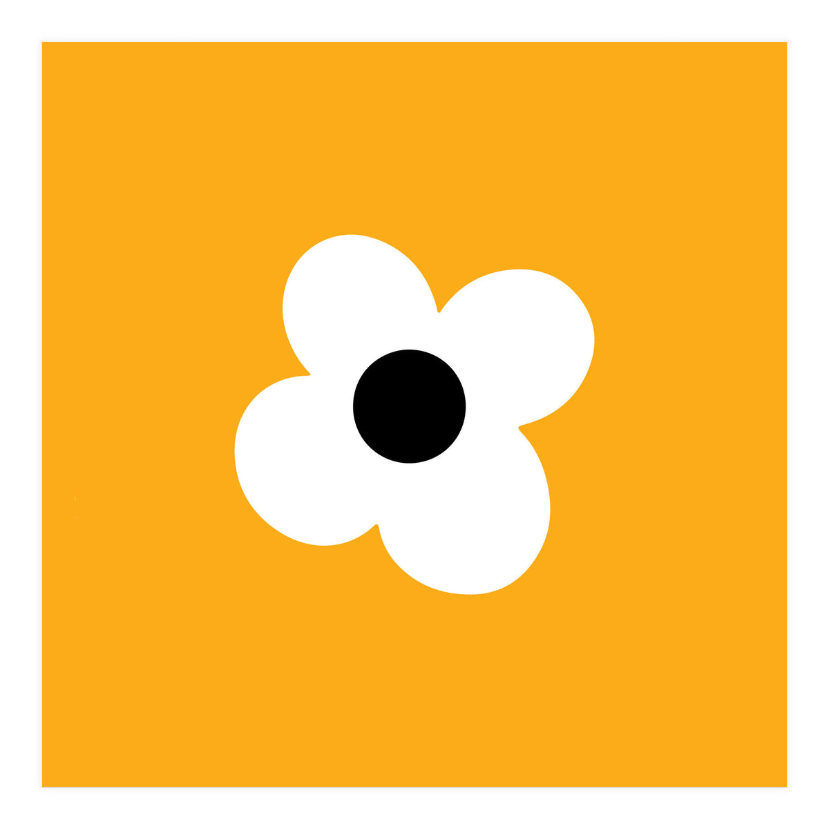 Max Folk Daisy Yellow  (Print Only)