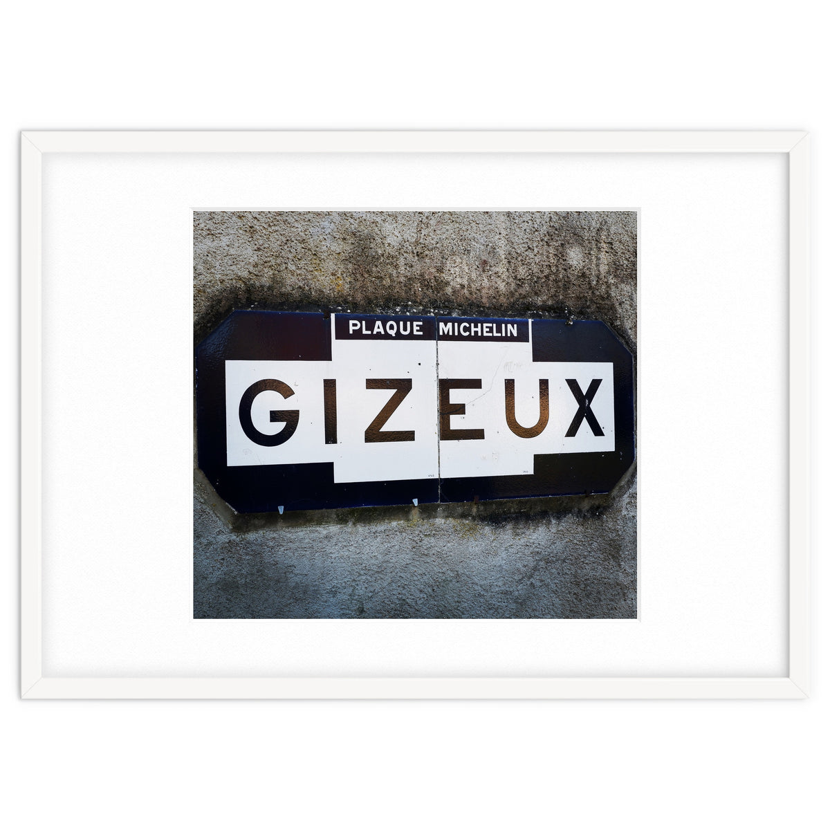 French sign: Gizeux