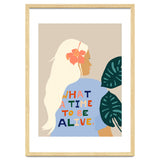 What A Time To Be Alive | Blonde Woman with a Positive Mindset Gratitude & Good Vibes | Fun Tropical thumbnail