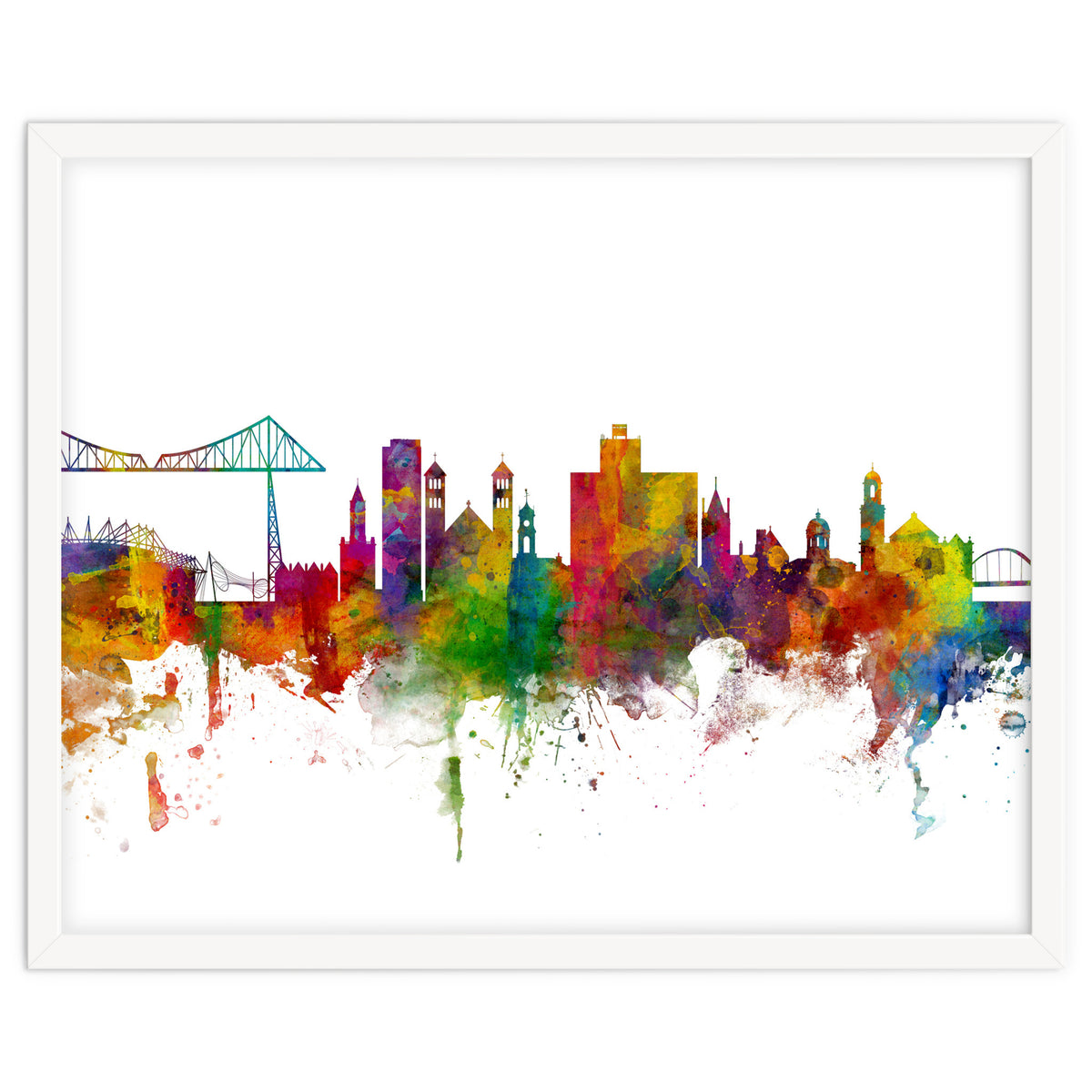 Middlesbrough England Skyline