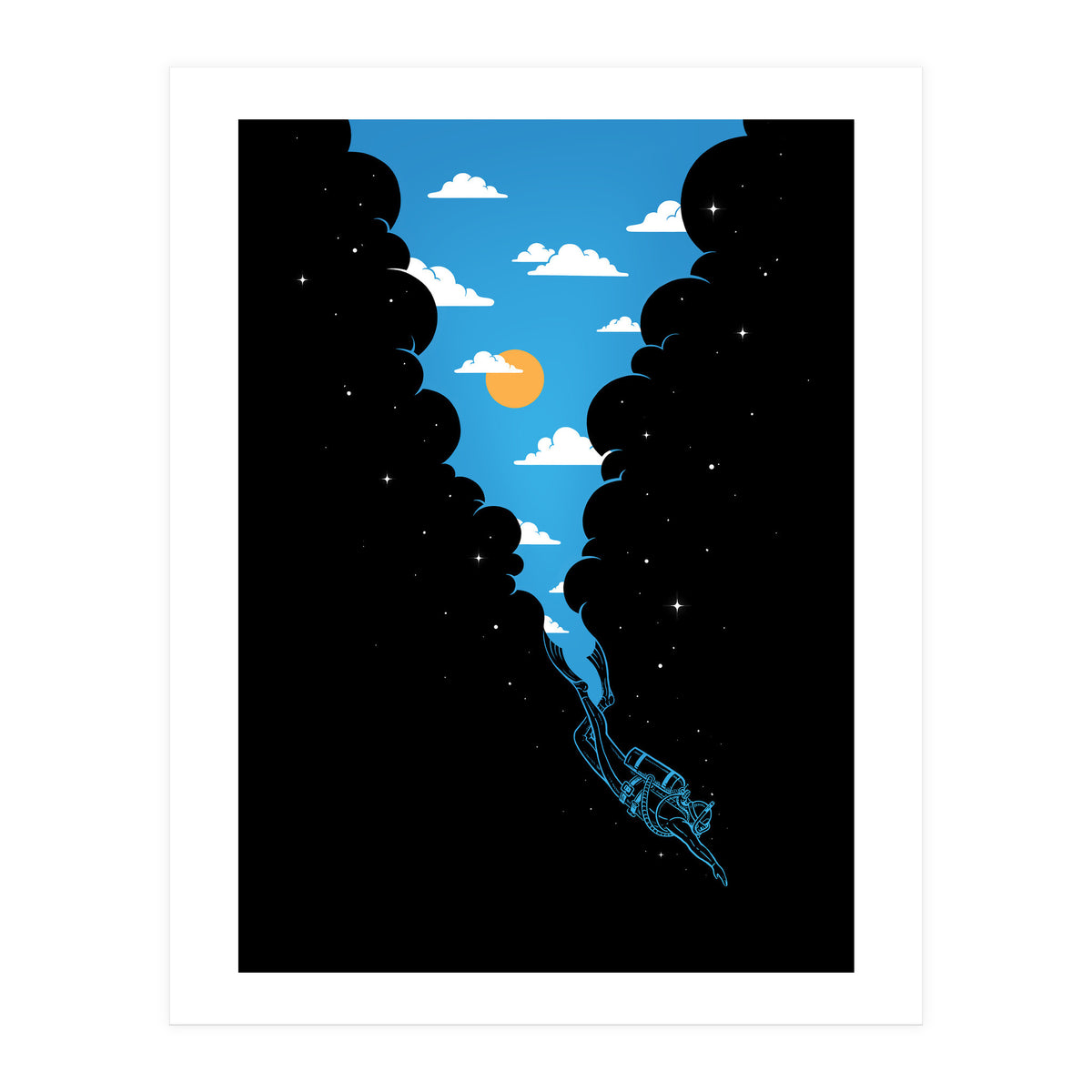 Skydiver (Print Only)