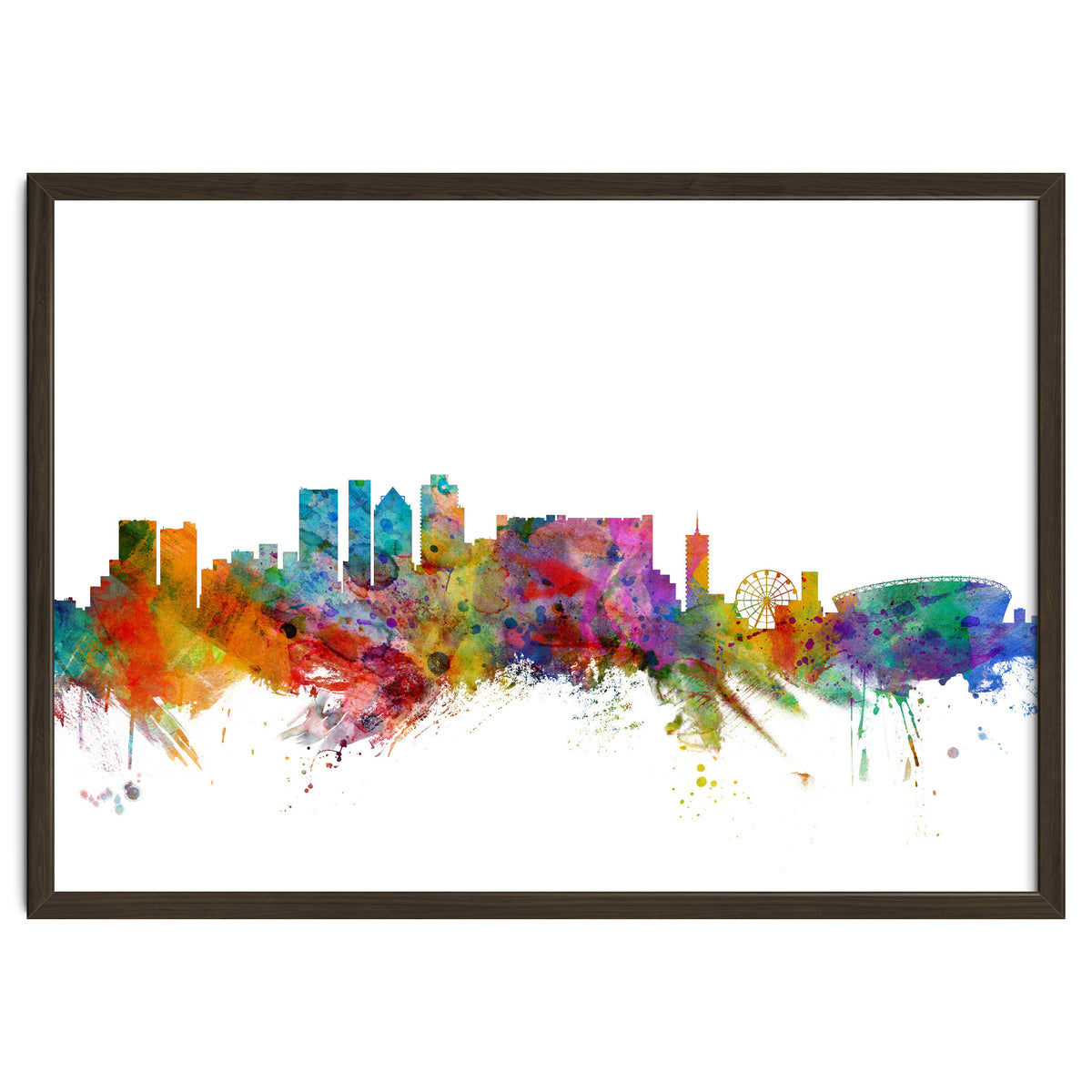 Cape Town South Africa Skyline