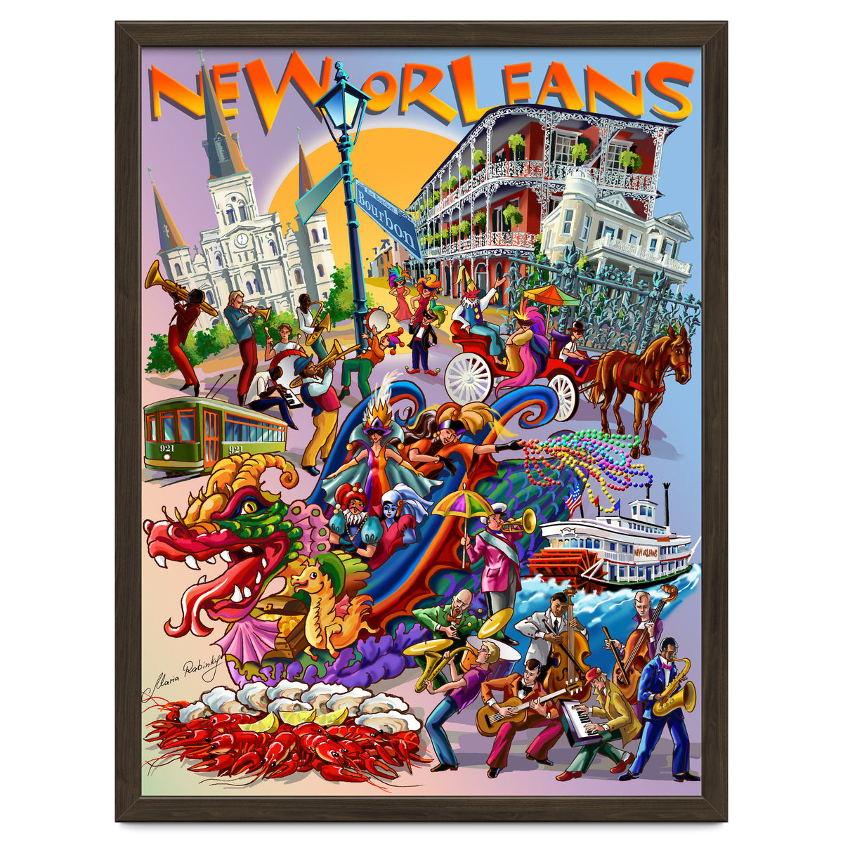 New Orleans Illustration