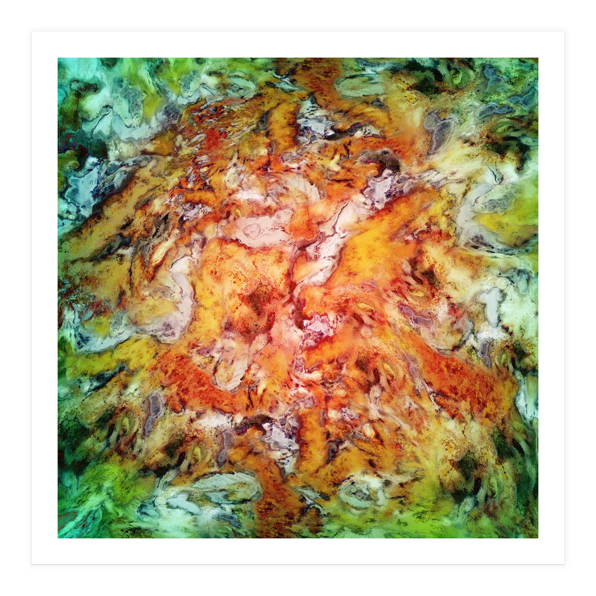 Floral Escalator (Print Only)