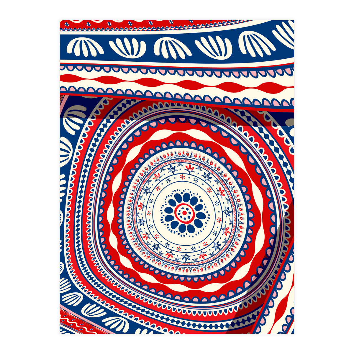 Romanian embroidery background 28 (Print Only)