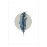 Feather In A Circle (Print Only) thumbnail