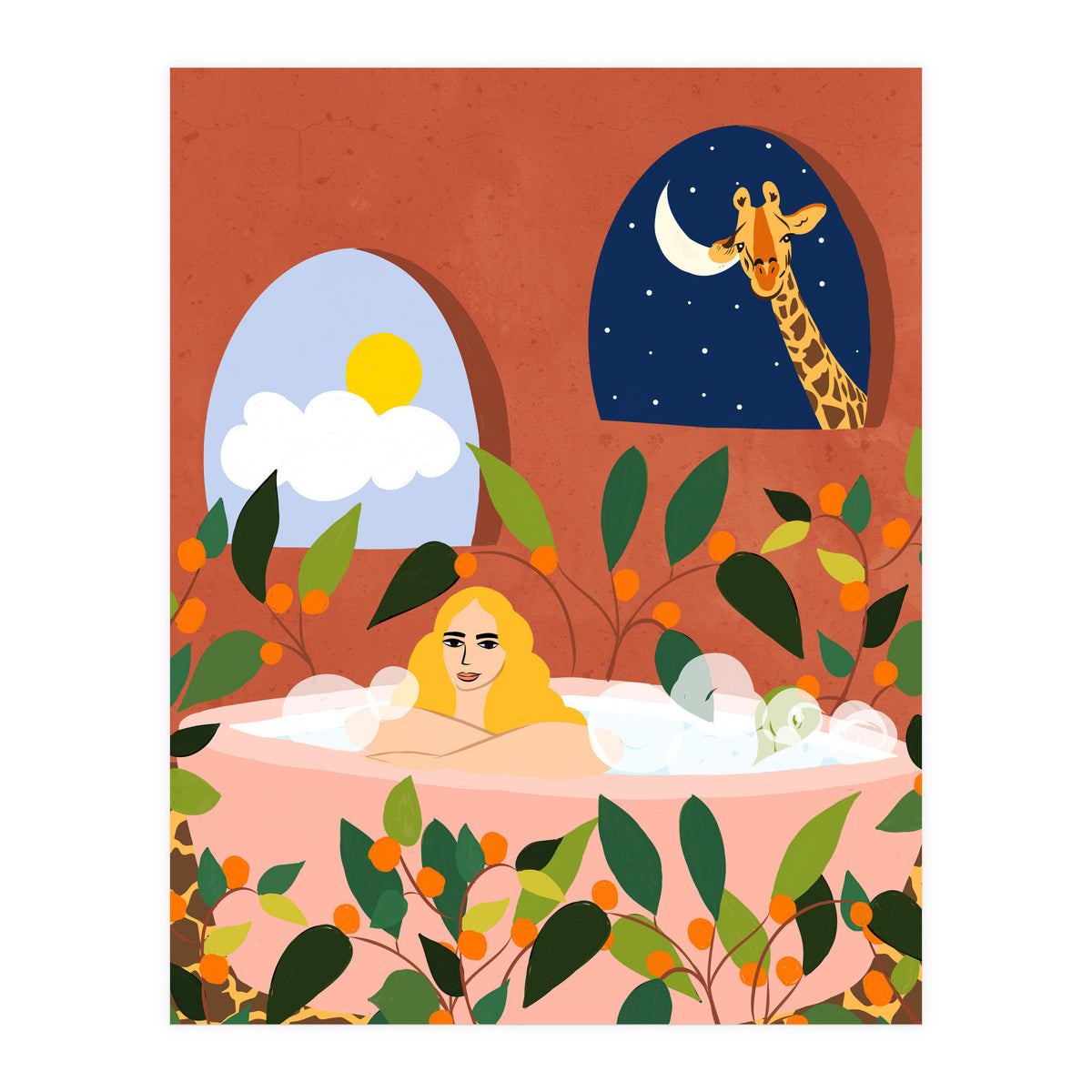 Day Night Safari (Print Only)