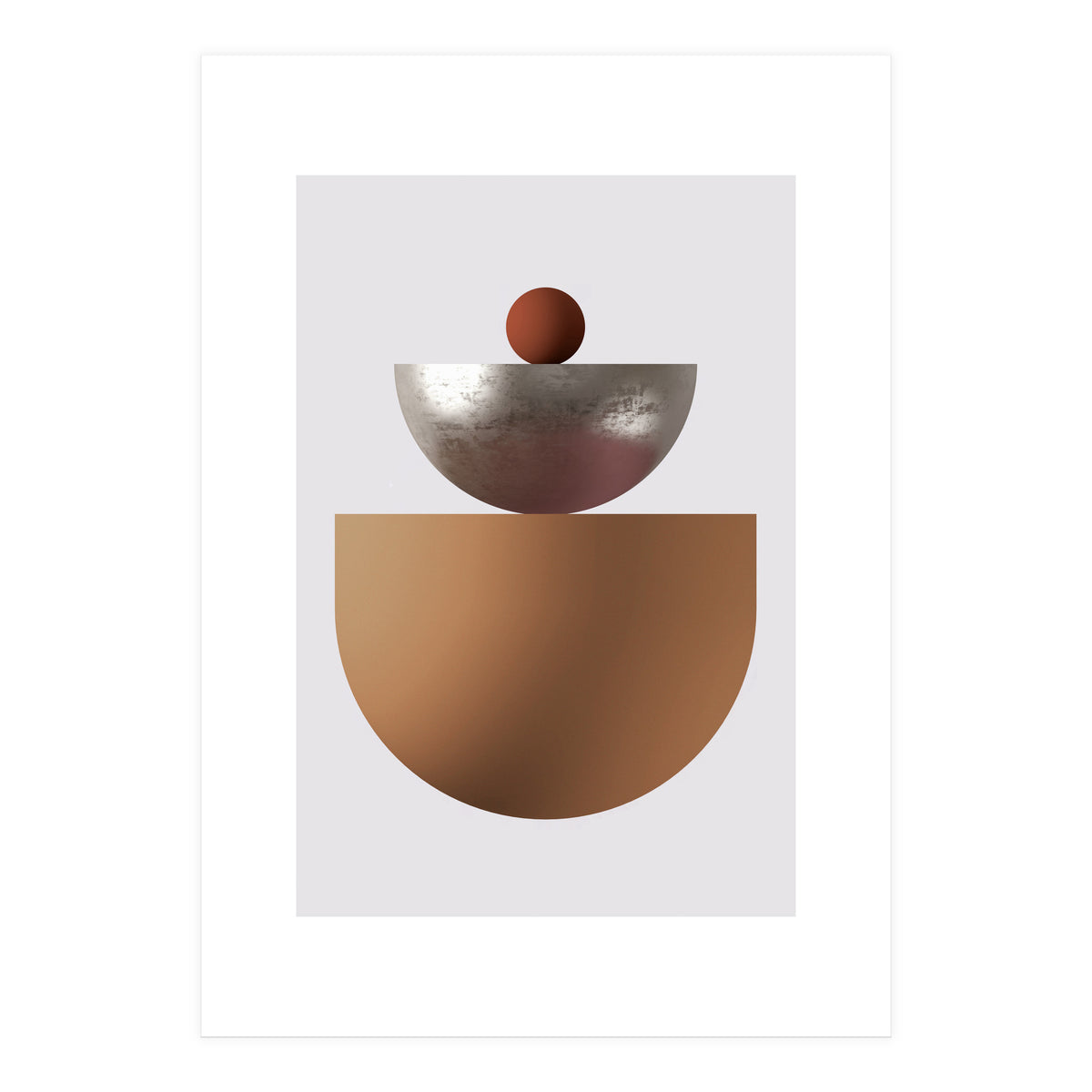 Terracotta balance 05 (Print Only)