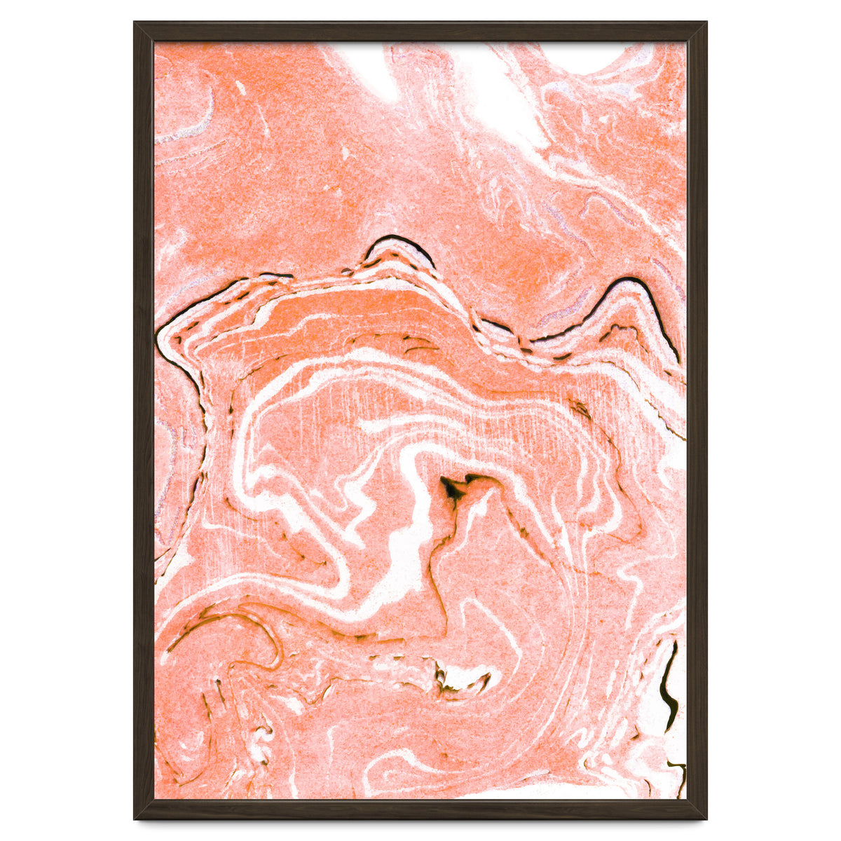 Coral Blush Marble