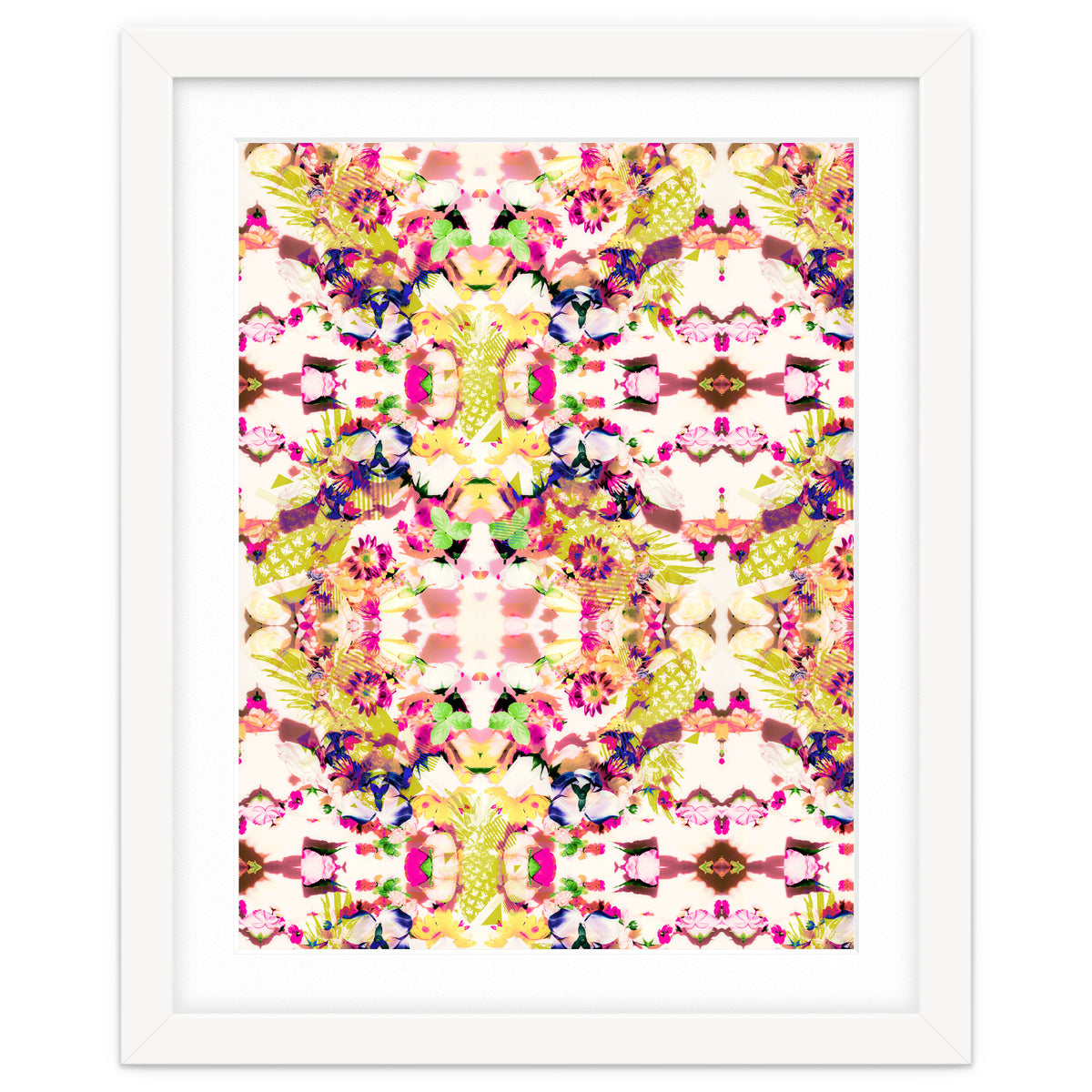 Painting mosaic - Abstract nature