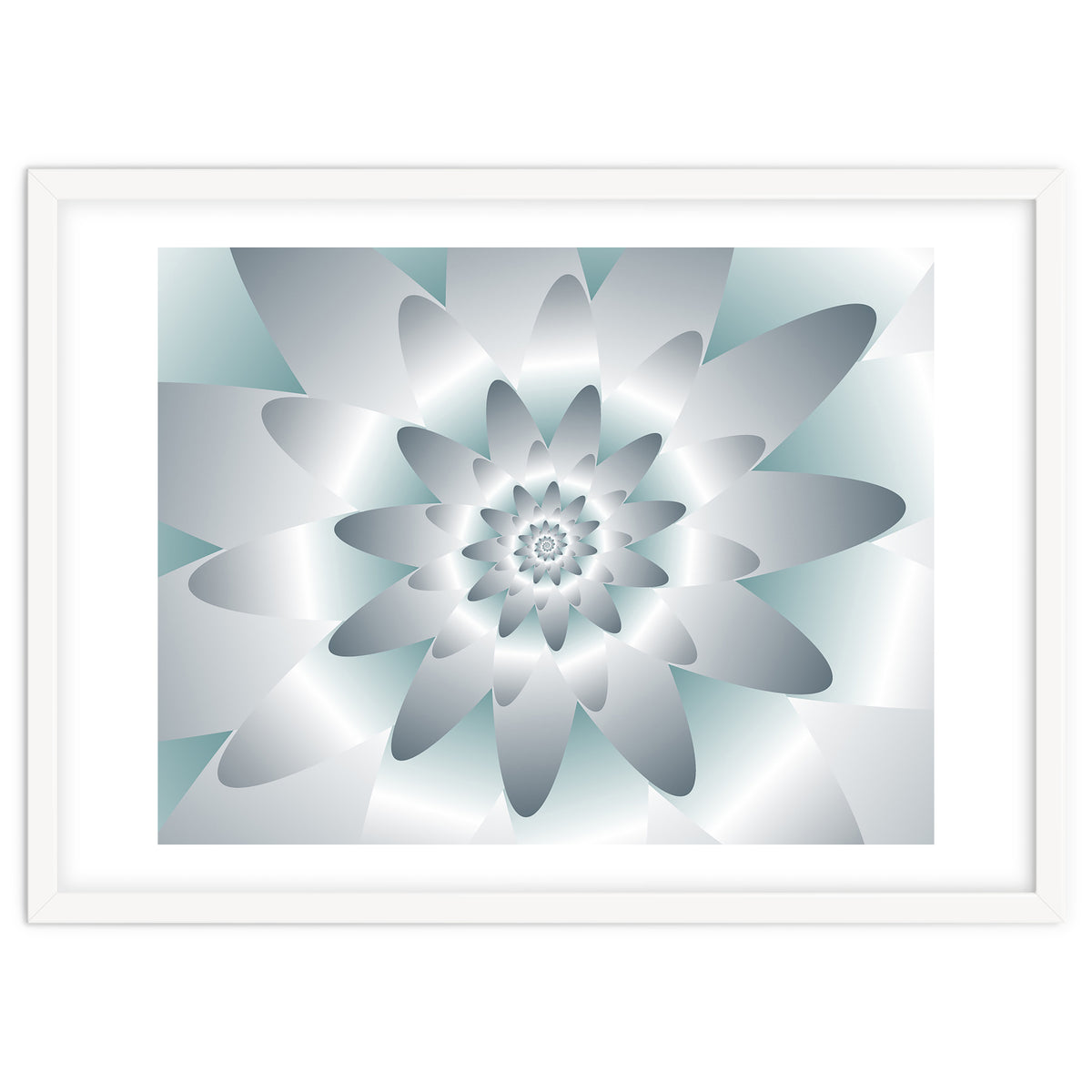 Swirl Flower Pattern