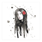 Wild dripping girl (Print Only) thumbnail
