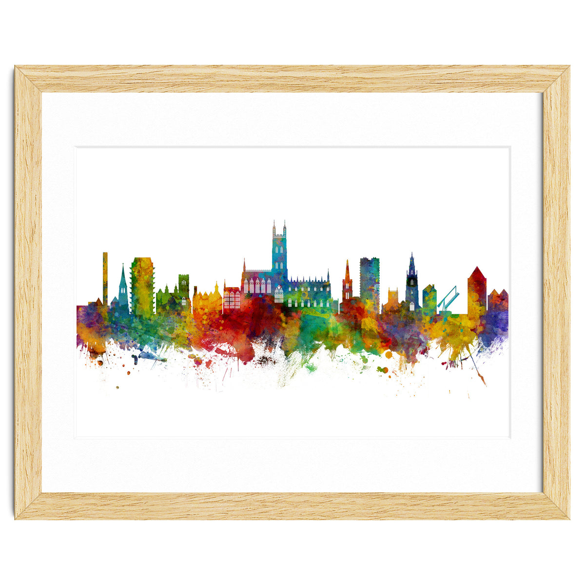 Gloucester England Skyline