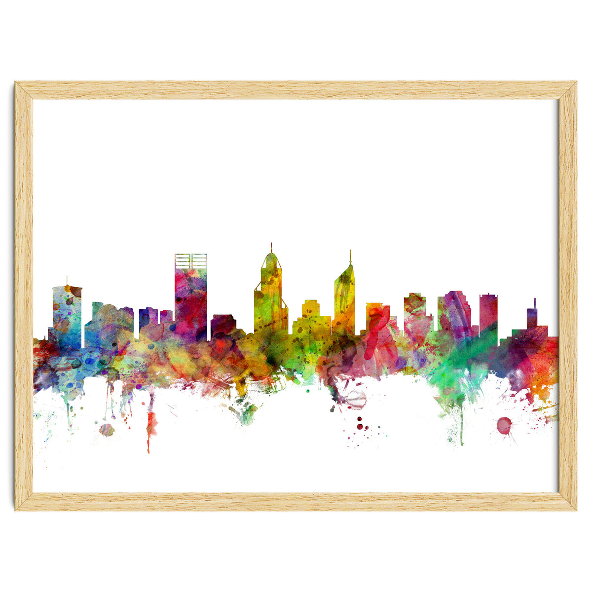 Perth Australia Skyline