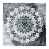 Bohochic Mandala In Gray (Print Only) thumbnail