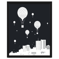 Balloons And The City (dark version)
