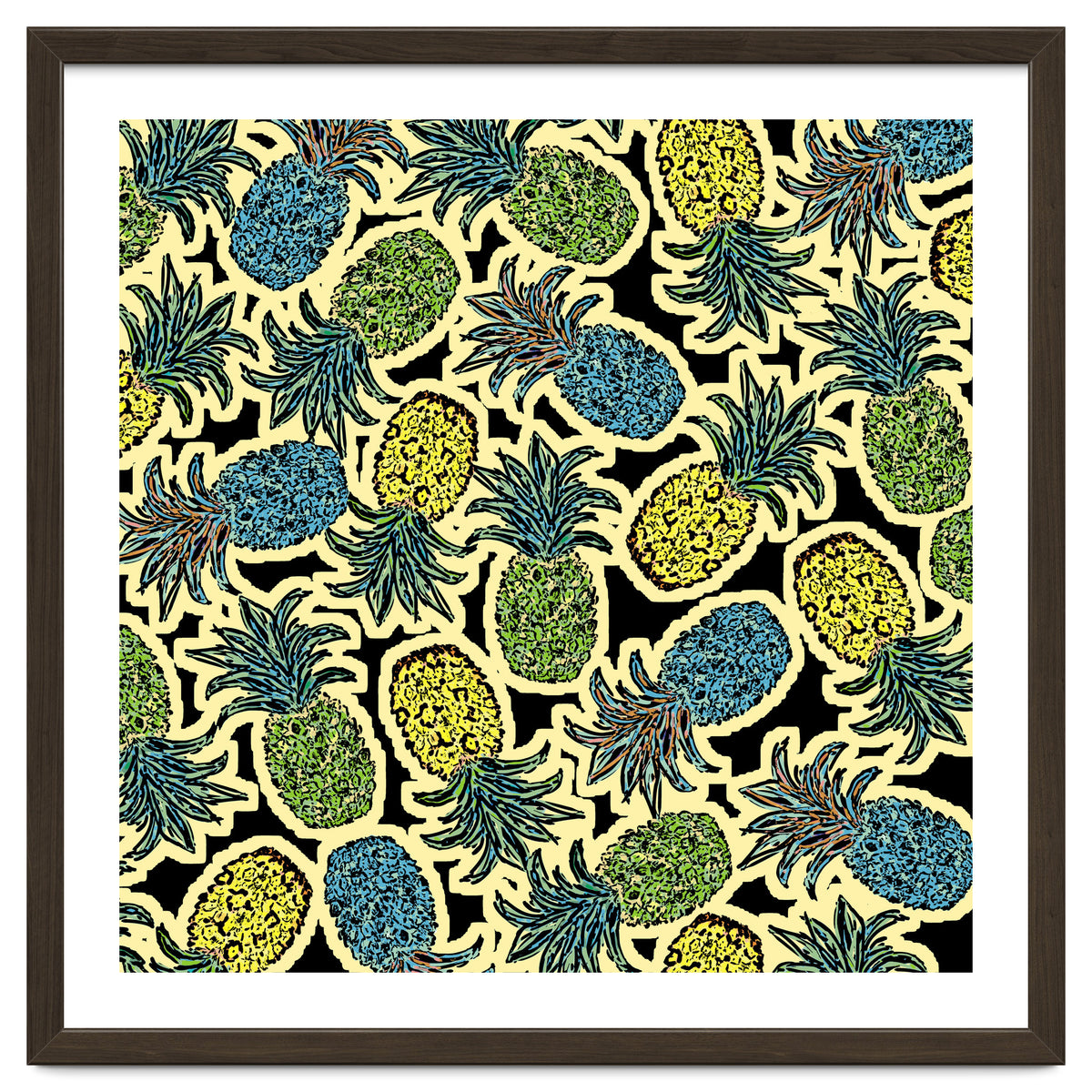 Pineapple Pandemonium Retro Tone