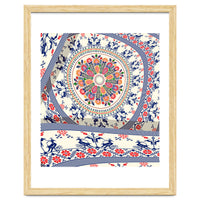 Romanian embroidery background 4