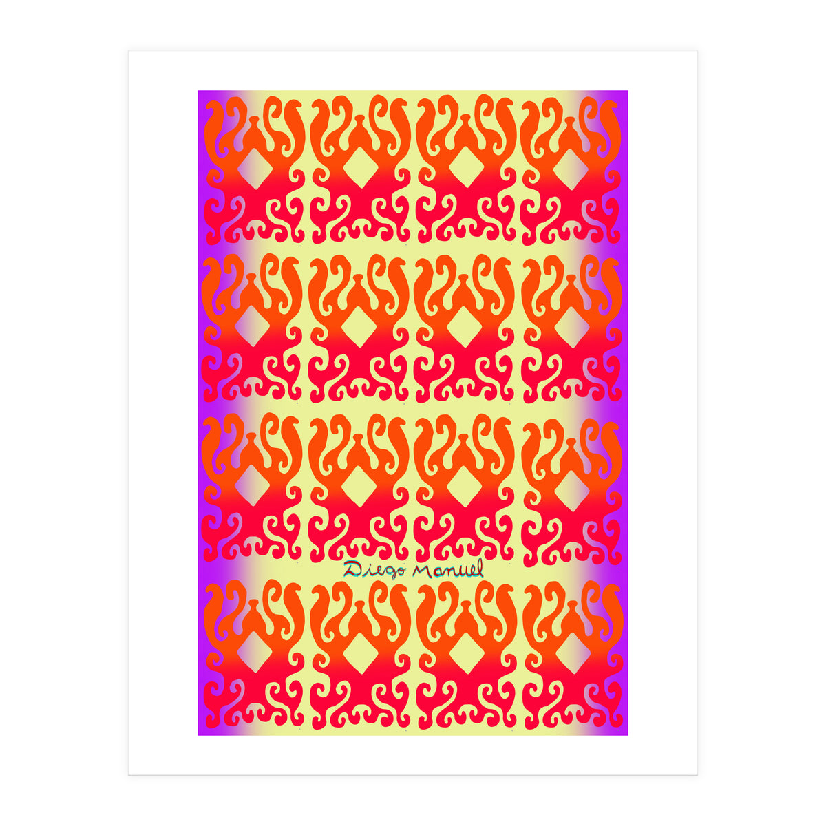 Tapiz Perfiles 2023 8 (Print Only)