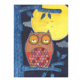 Sleepy Owl (Print Only) thumbnail