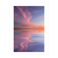 Pink and Blue Sunset (Print Only)
