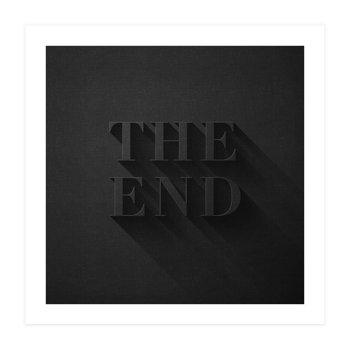 THE END (Print Only)