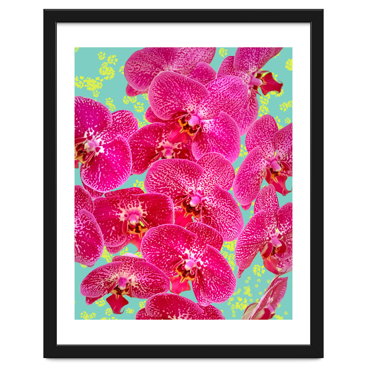 Finding My Way Back To Myself, Botanical Nature Plants Floral, Flowers Garden Colorful Boho Painting Summer Blossom