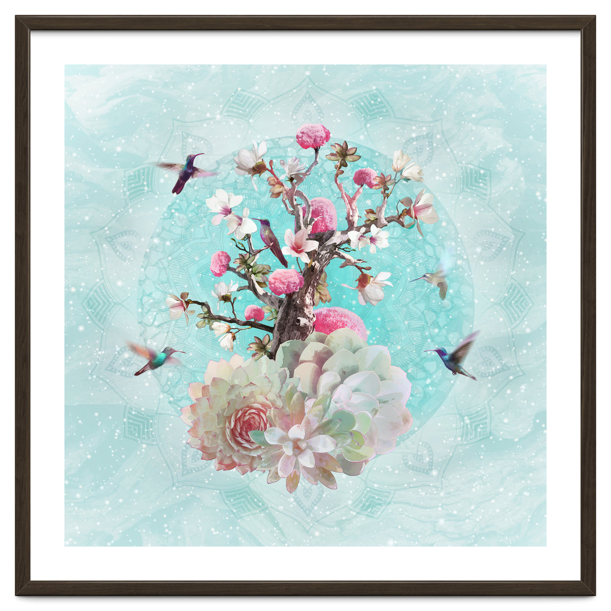 Floral Hummingbird