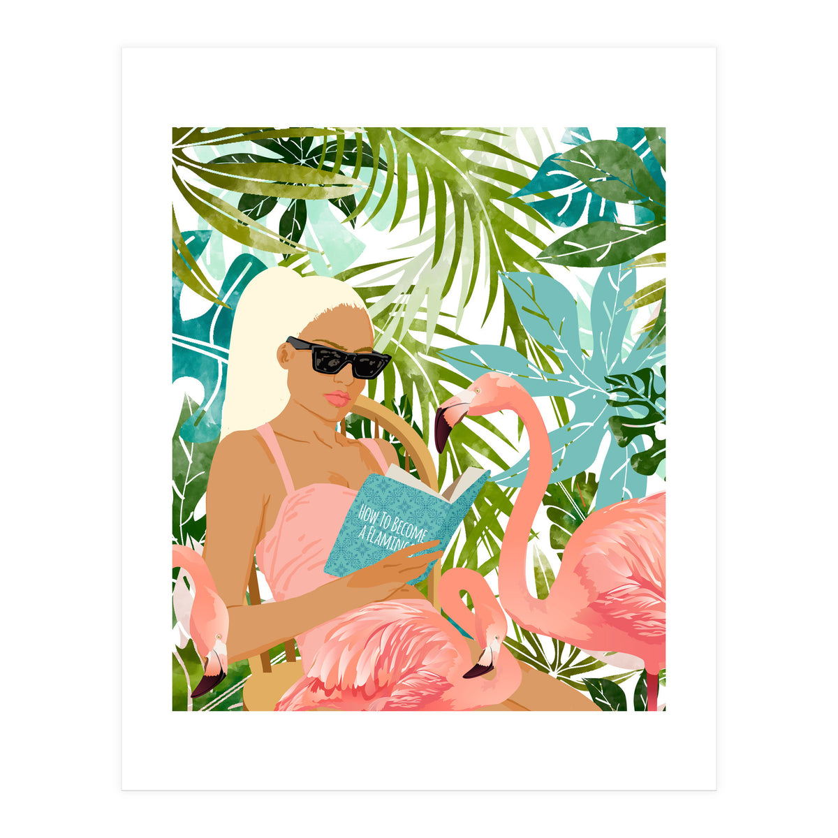 How To Become A Flamingo (Print Only)