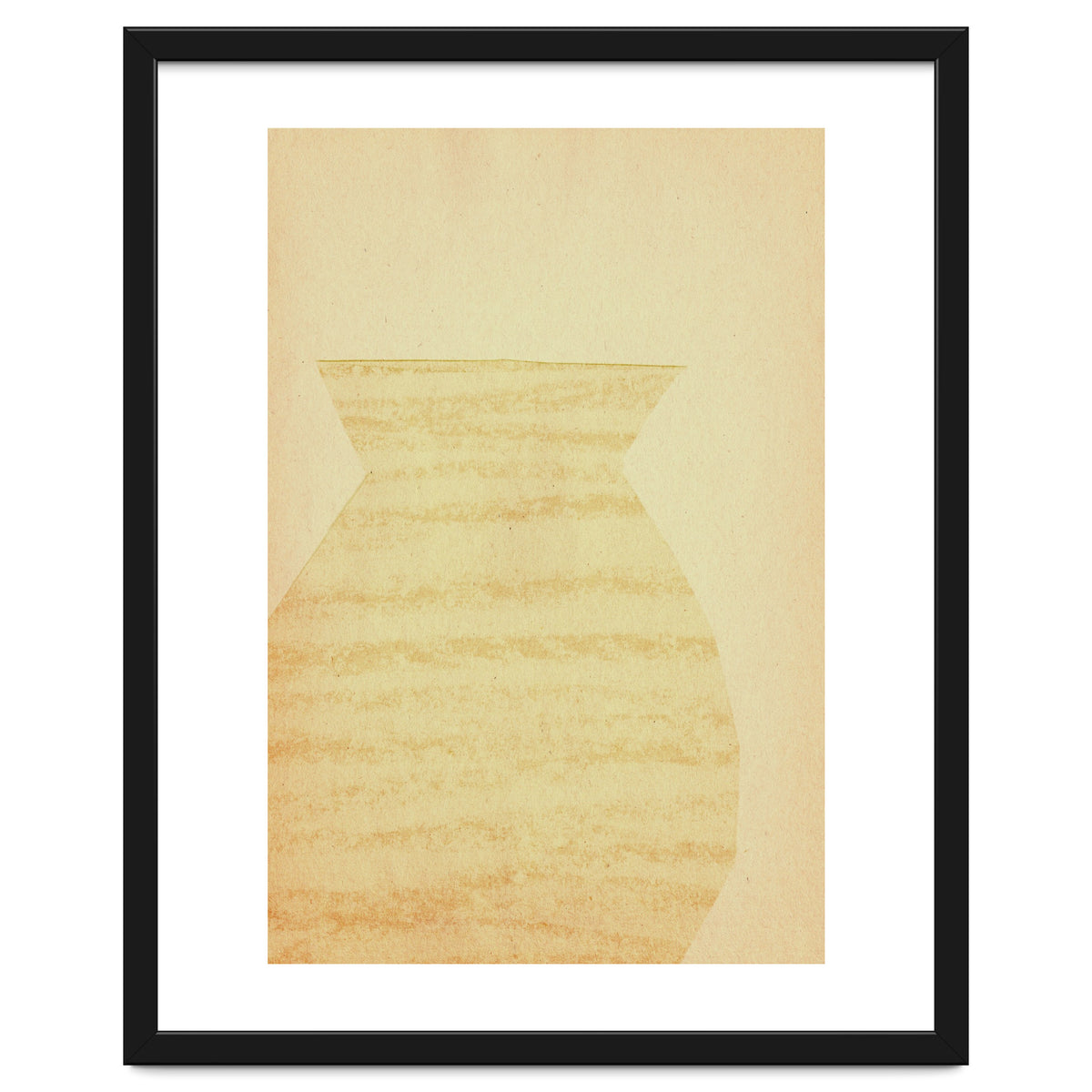 Minimalist pastel vase