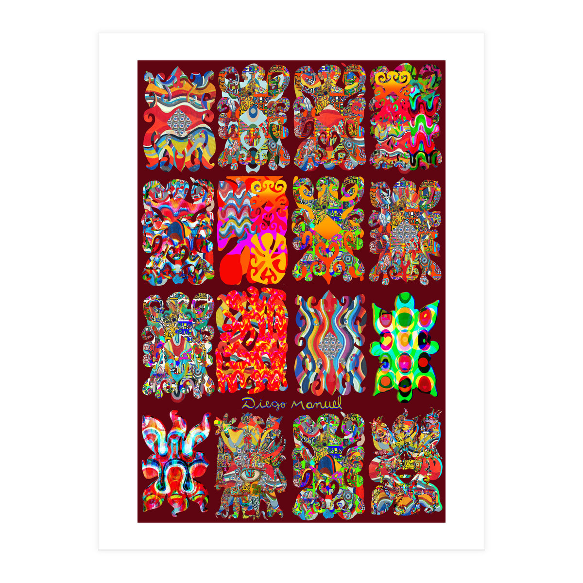 Tapiz Perfiles 2023 28 (Print Only)