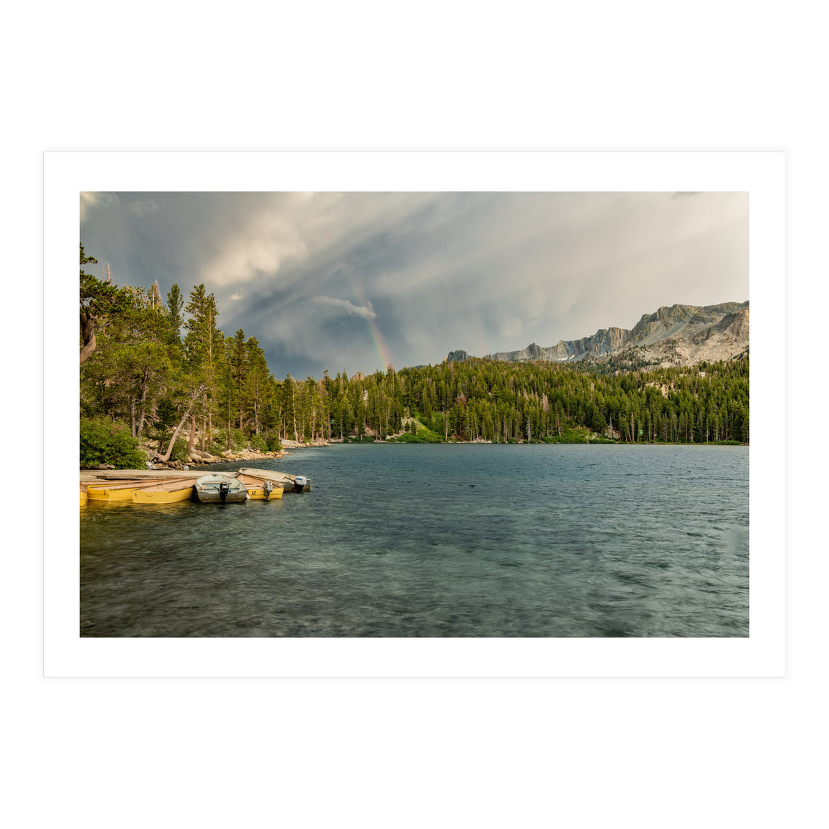 Lake George Rainbow (Print Only)