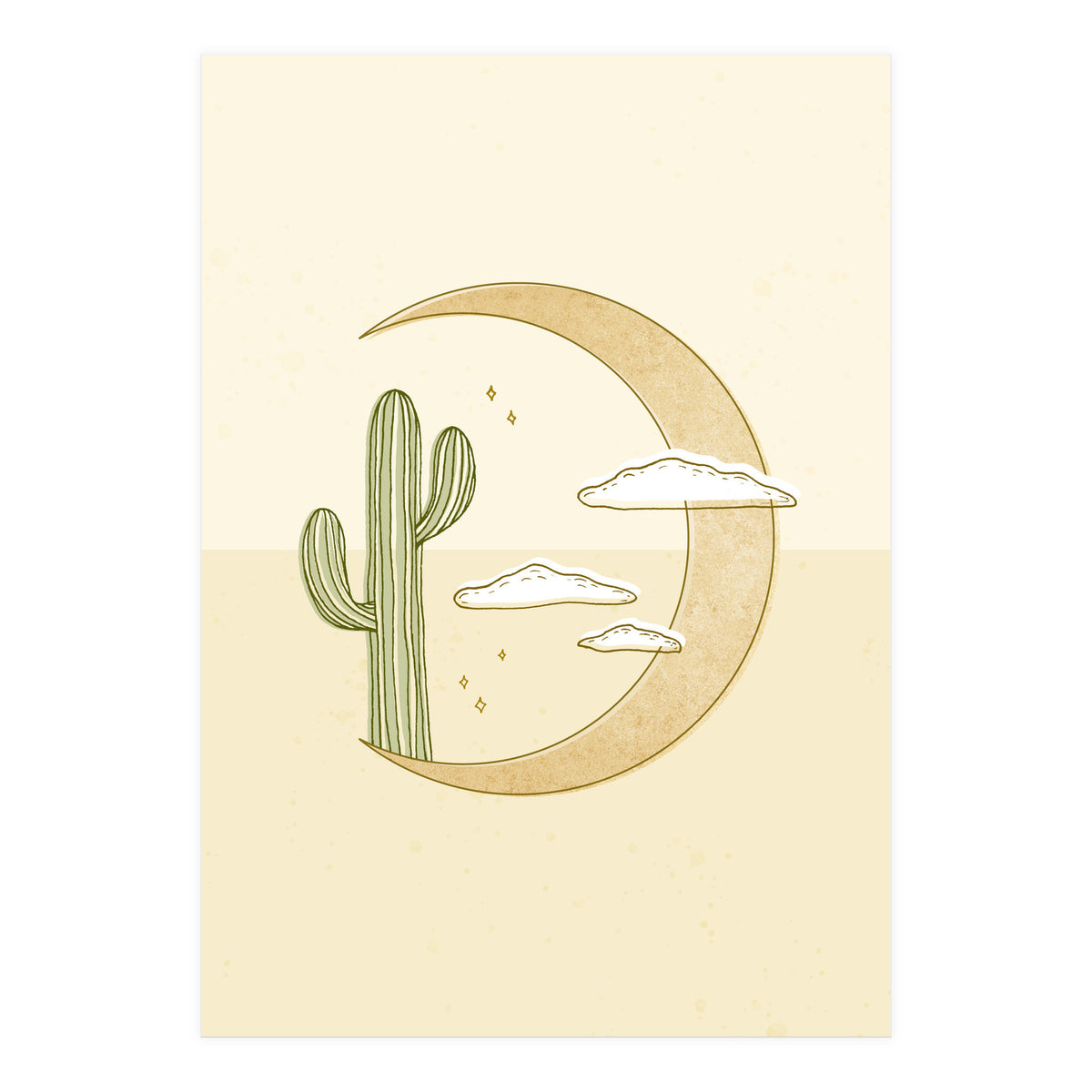 Moon Cactus (Print Only)