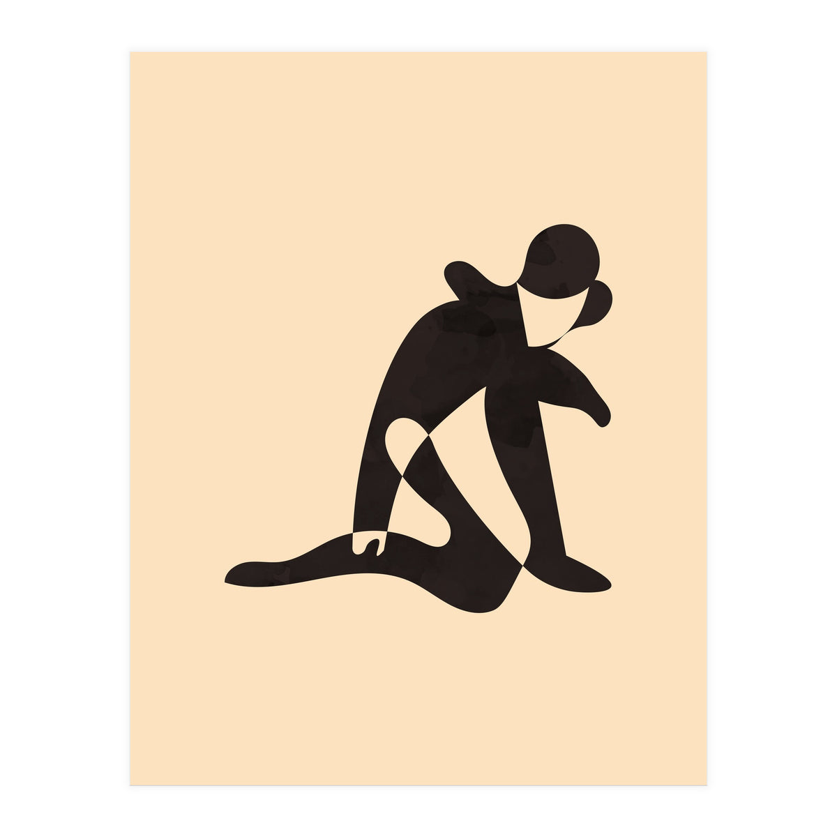 Female Body Shapes Fashion Print (Print Only)