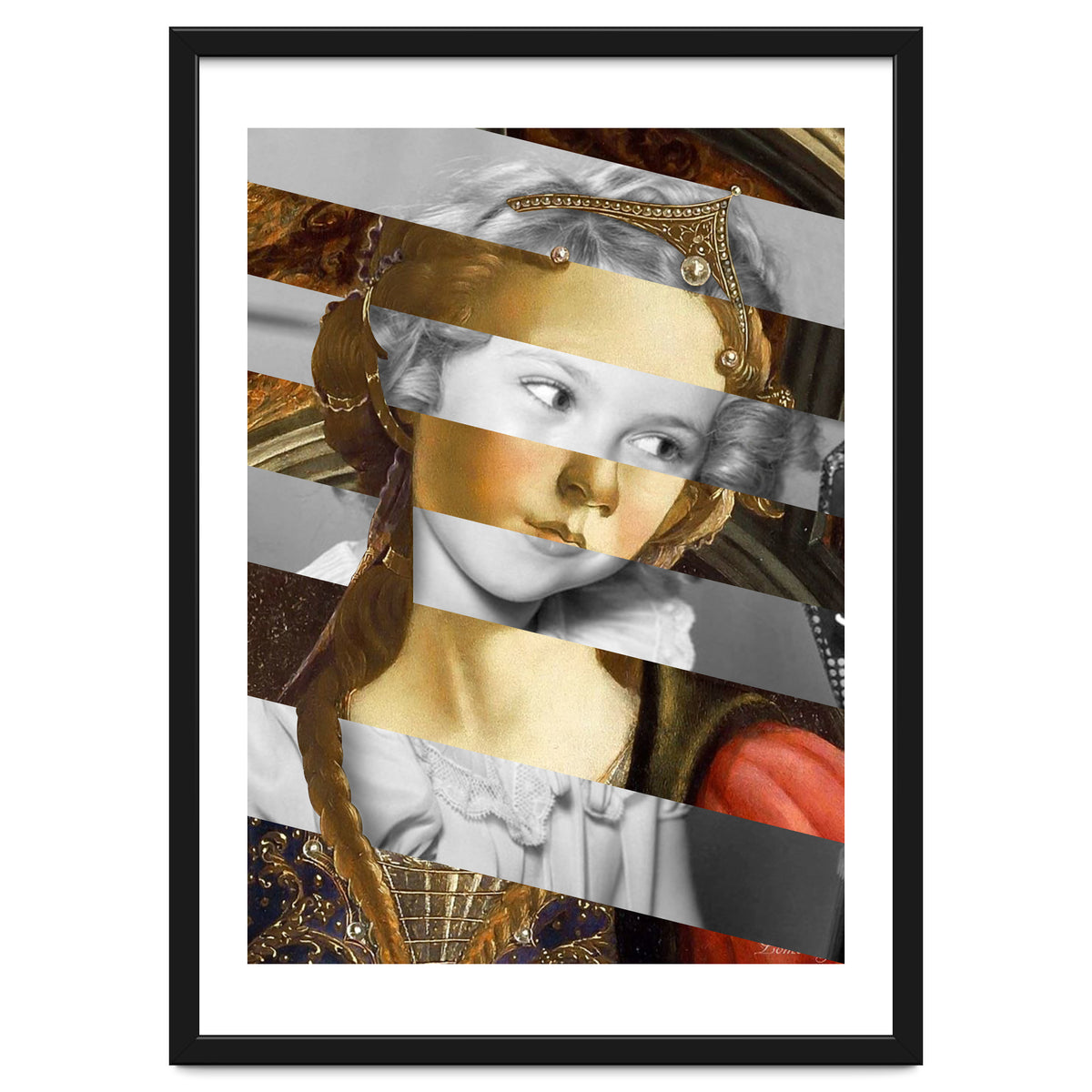 Botticelli's Fortitude & Shirley Temple