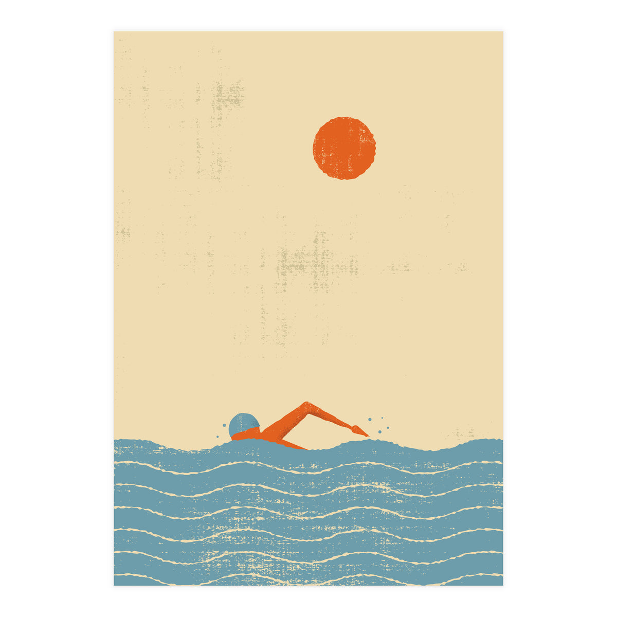 Swimmer (Print Only)
