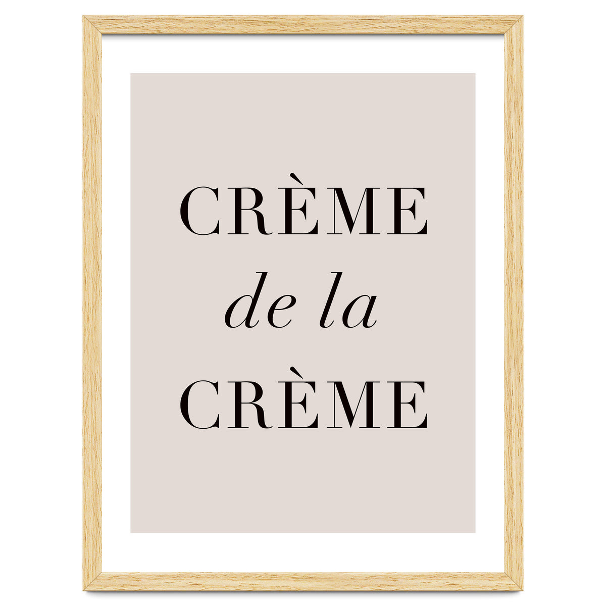 Creme De La Creme
