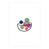 Fruits Or Flowers Rgb White (Print Only) thumbnail