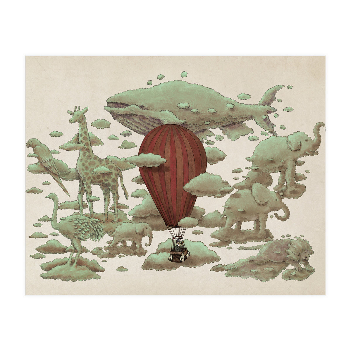 Cloud Watching (Print Only)