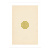 Olive green circle (Print Only)