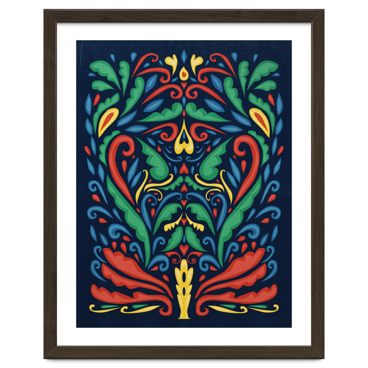 Art Nouveau Folk Art Style