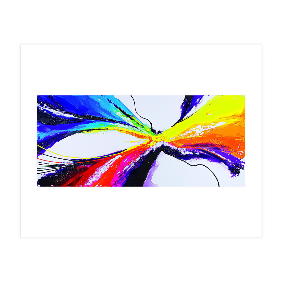 Abstract Art Britto - QB295 (Print Only)