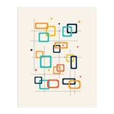 Mid Century Modern Geometry 016  (Print Only) thumbnail